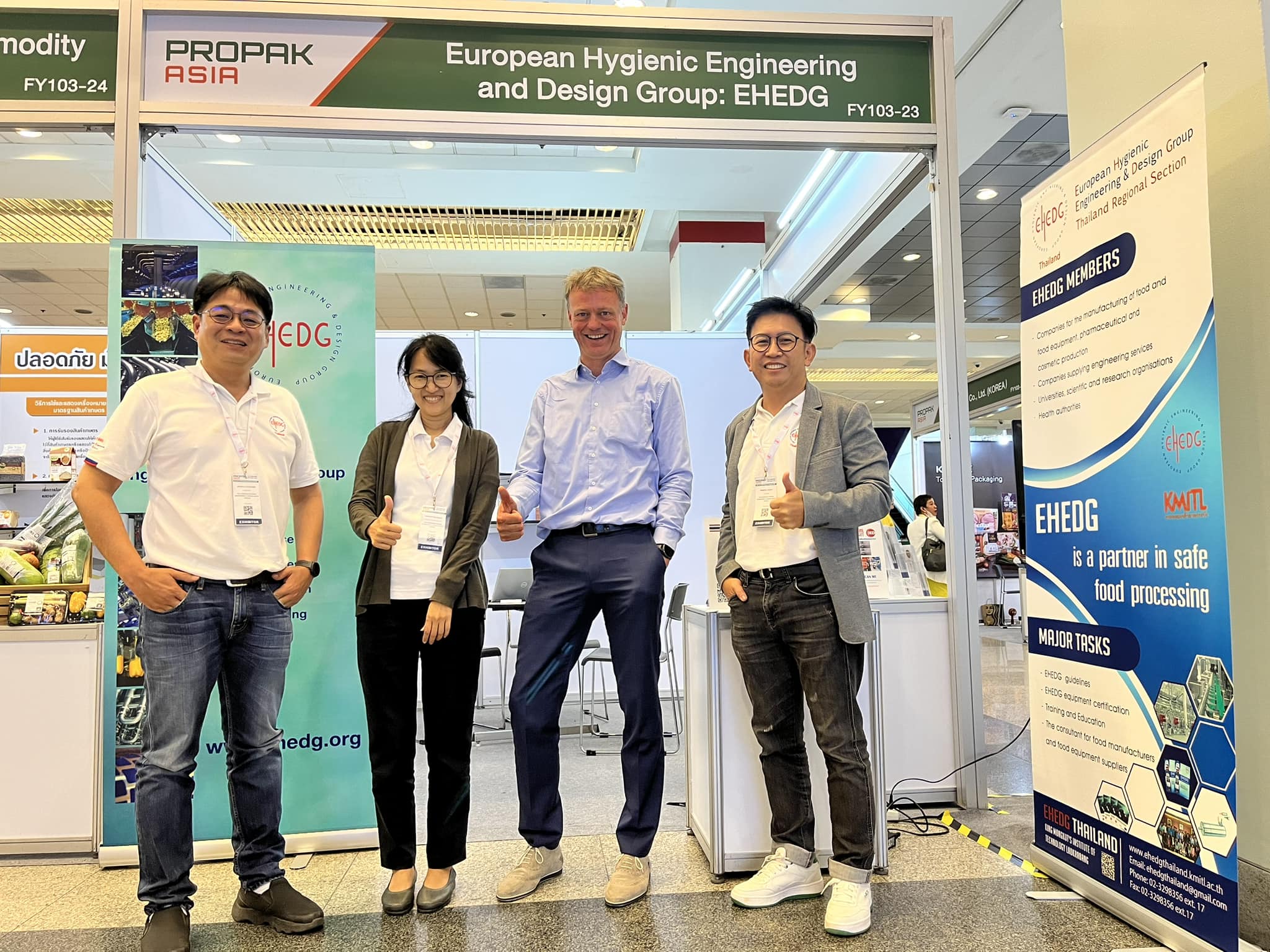 EHEDG at Propak 2023